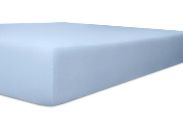 Kneer EASY-STRETCH Q25 90/190 – 100 /200 Cm Bis 90/210 – 100/220 Cm In Hellblau 1