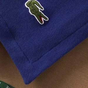 Lacoste Plaid L PIQUE In Cosmique 8