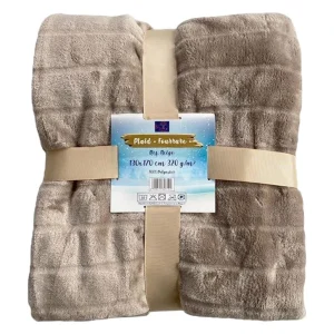 Le Comptoir De La Plage Kunstfell Wohndecke In Beige – (L)170 X (B)130 Cm 7