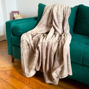 Le Comptoir De La Plage Kunstfell Wohndecke In Beige – (L)170 X (B)130 Cm 9