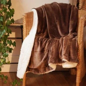 Le Comptoir De La Plage Kunstfell Wohndecke In Nerzbraun – (L)170 X (B)130 Cm 8