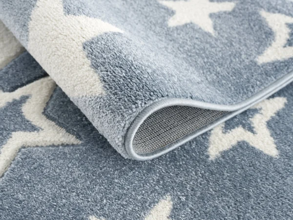 Livone Kinderteppich STARLIGHT In Blau/weiß 4