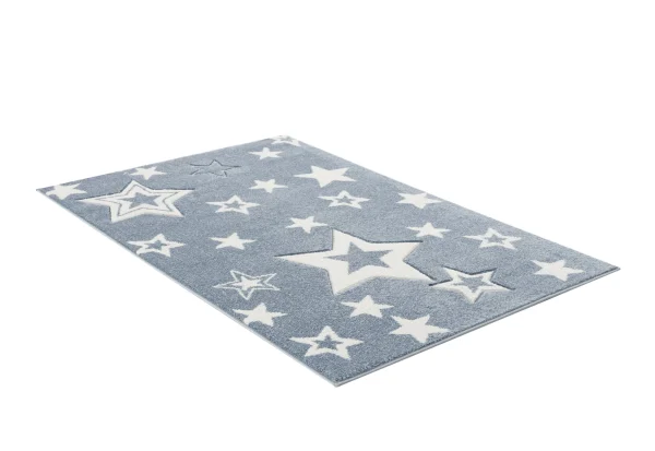 Livone Kinderteppich STARLIGHT In Blau/weiß 6