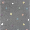 Livone Kinderteppich WHEEL In Silbergrau/multi 19