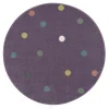 Livone Kinderteppich WHEEL Rund In Flieder/multi 22