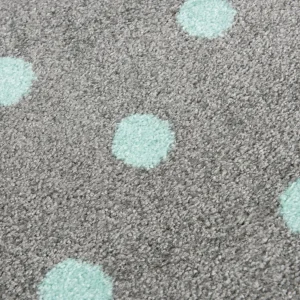 Livone Teppich CIRCLE In Silbergrau/mint 8