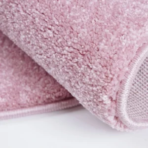 Livone Teppich HEAVEN Rosa/weiss Rund 12