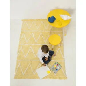 Lorena Canals Teppich “Hippy” In Gelb/Weiß -120×160 Cm 13
