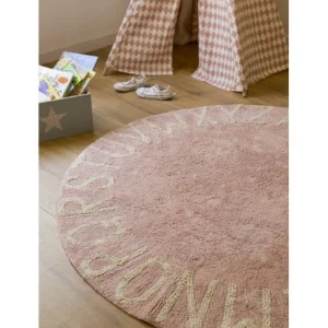 Lorena Canals Teppich “Round ABC” In Beige/Vintage Nude – 150×150 Cm 11