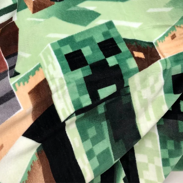Decke / Fleecedecke “Minecraft” In Bunt 4
