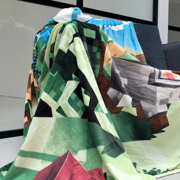 Decke / Fleecedecke “Minecraft” In Bunt 6