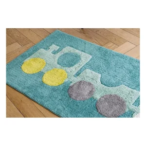 Minividuals Teppich “Lokomotive” In Blau – (L)170 X (B)120 Cm 7