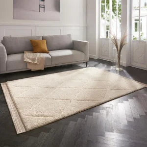 Mint Rugs Hochflor Teppich Colin Beige 8