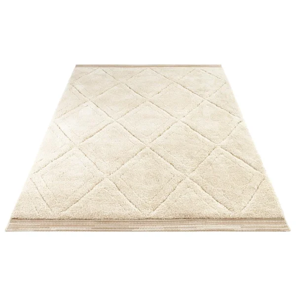 Mint Rugs Hochflor Teppich Colin Beige 4