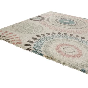 Mint Rugs Hochflor Teppich Globe Creme 10