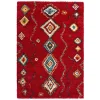 Mint Rugs Hochflor Teppich Langflor Geometric Rot 19
