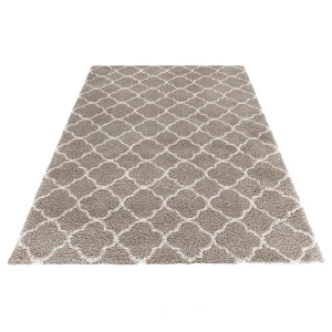 Mint Rugs Hochflor Teppich Luna Beige Creme 8