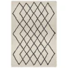 Mint Rugs Hochflor Teppich Touch Creme Schwarz 17