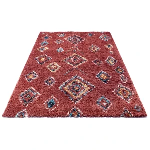 Mint Rugs Shaggy Teppich Phoenix Rostbraun 7