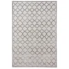Mint Rugs Viskose Teppich Bryon Relief-Optik Grau 26