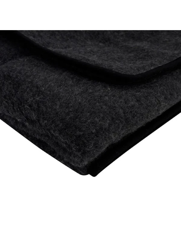 Native Wolldecke In Schwarz – (L)220 X (B)200 Cm 3
