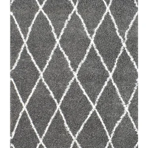 Nazar Hochflor-Teppich “Asma” In Grau 7