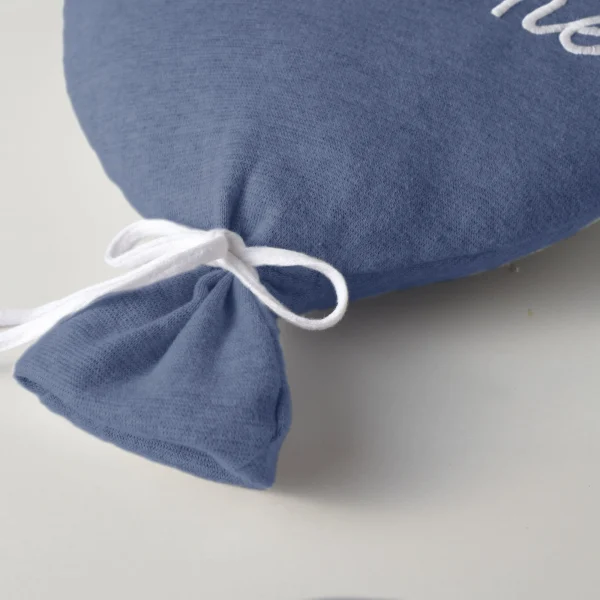 Nordic Coast Company Babykissen Wanddekoration Ballon ” Welcome Little One” Blau 4