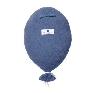 Nordic Coast Company Babykissen Wanddekoration Ballon ” Welcome Little One” Blau 24