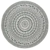 Northrugs In- & Outdoor Wendeteppich Coron Grün Creme, Rund 17