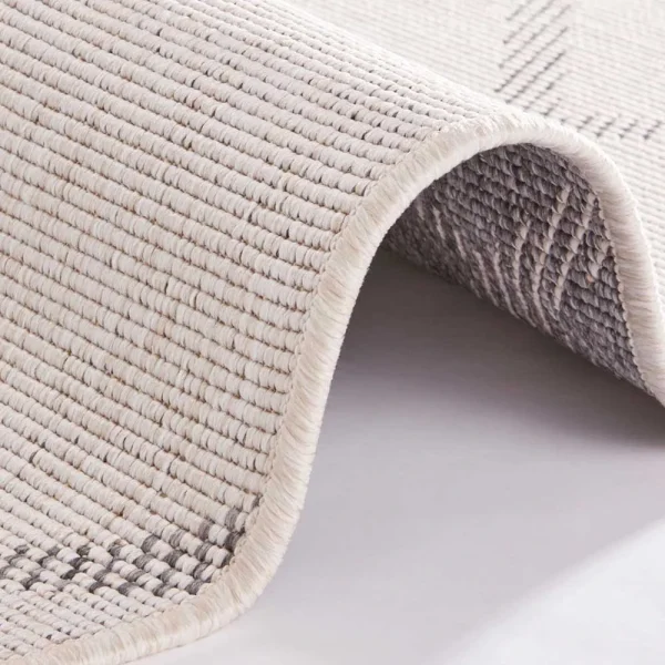 Northrugs In- & Outdoor Wendeteppich Corsica Grau Creme 4