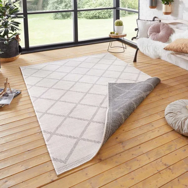 Northrugs In- & Outdoor Wendeteppich Corsica Grau Creme 5