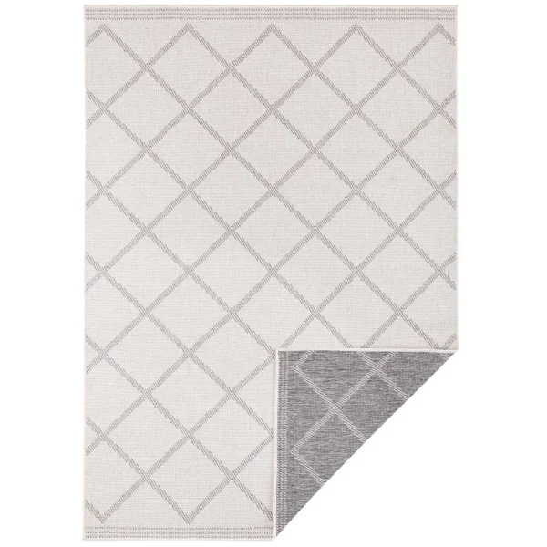 Northrugs In- & Outdoor Wendeteppich Corsica Grau Creme 1