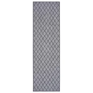 Northrugs In- & Outdoor Wendeteppich Malaga Schwarz Silber 22