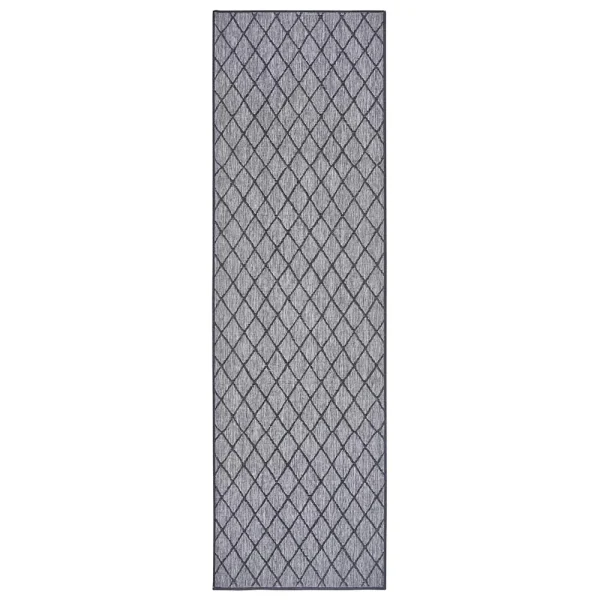 Northrugs In- & Outdoor Wendeteppich Malaga Schwarz Silber 8