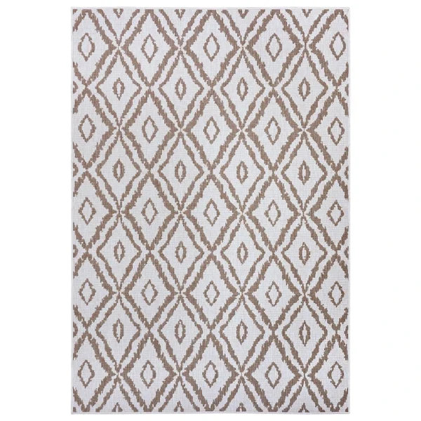 Northrugs In- & Outdoor Wendeteppich Rio Beige Creme 1