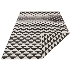 Northrugs In- & Outdoor Wendeteppich Tahiti Schwarz Creme 10