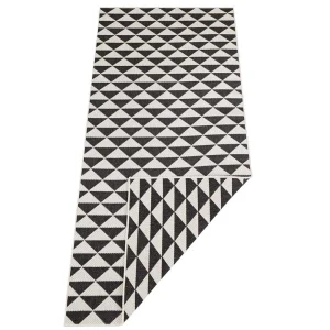 Northrugs In- & Outdoor Wendeteppich Tahiti Schwarz Creme 18
