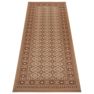 Nouristan Orientalischer Kurzflor Teppich Sao Braun 30