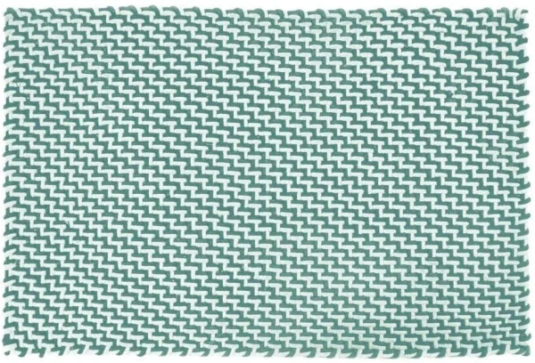 PAD Concept Outdoor Teppich POOL Opal Türkis / Weiß 72×132 Cm 1