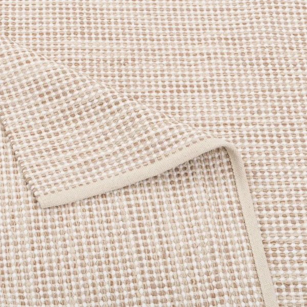 Pergamon Baumwolle Natur Kelim Teppich Sandy Modern In Beige 5