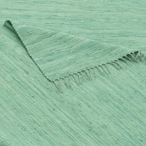 Pergamon Baumwolle Natur Teppich Läufer Jolly Cotton In Mint 7