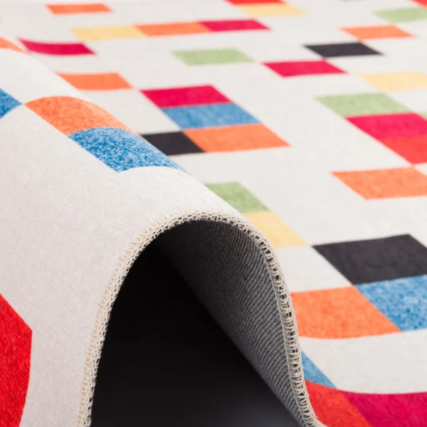 Pergamon Designer Teppich Funky Pixel In Bunt 4