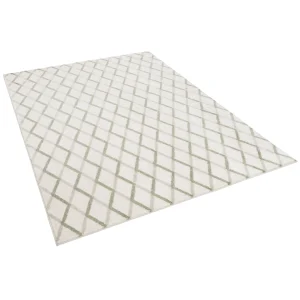 Pergamon Designer Teppich Retro Montana Rauten In Beige 9