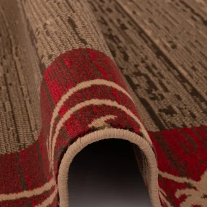Pergamon Designer Teppich Samba Modern Bordüre In Rot 11