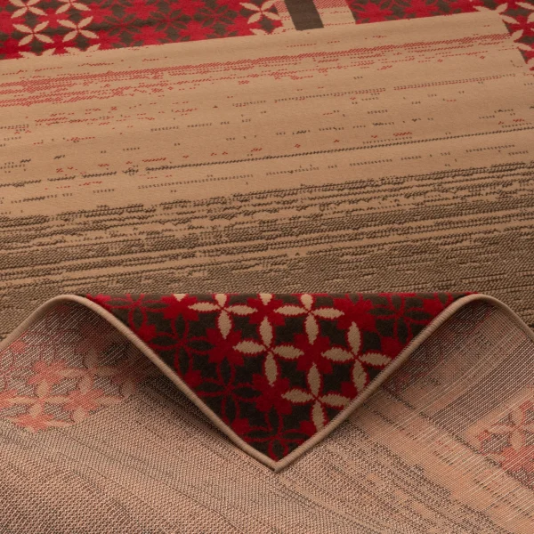 Pergamon Designer Teppich Samba Modern Bordüre In Rot 5