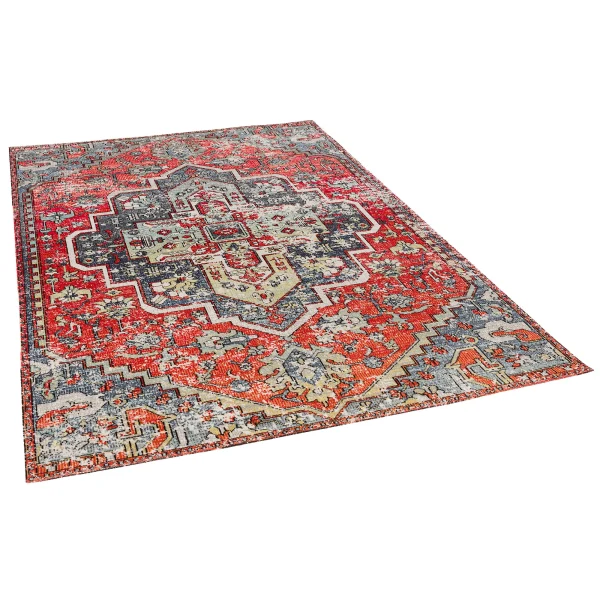Pergamon Designer Teppich Vintage Zoe Orient Klassik In Rot 3