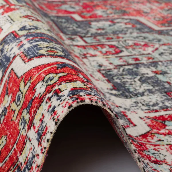 Pergamon Designer Teppich Vintage Zoe Orient Klassik In Rot 4