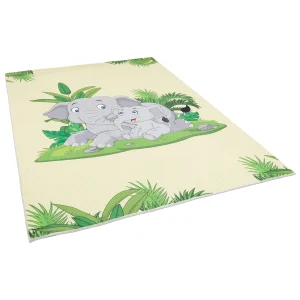 Pergamon Fellteppich Plush Kids Elefant In Bunt 9