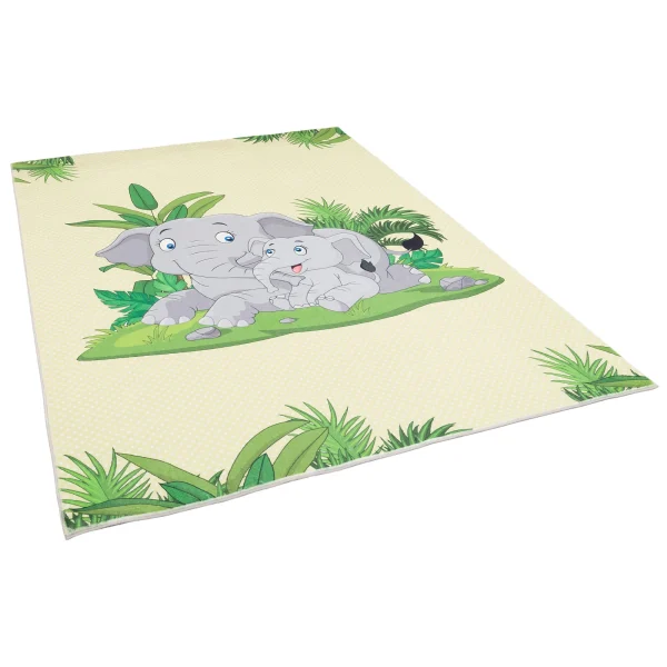 Pergamon Fellteppich Plush Kids Elefant In Bunt 3