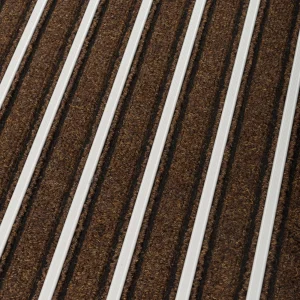 Pergamon Fußmatte Sauberlauf Alu Mat In Braun 10